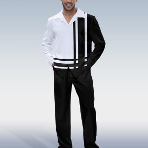 01b021e7582e2c4247b8460732267ce4361db947fff30f8ba53c0c99ea9588df.jpg Black Art Long Sleeve Walking Suit