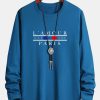 036d797dd923201a9dfe9e76a1d71d4b330bd51fb0b5ea598f5bbd1130630e3d.jpg Long Sleeve Paris Slogan Print Cotton T-Shirt