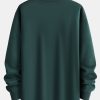Selfie Bear Print Relax Fit Sweatshirt