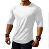 0d00cdcacd8c93c037578ce91bf99cd58c0fdb174412e2ec8adad1dbcc377b1a.jpg Slim Simple Casual Plain Men's T-Shirt