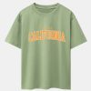 0f28fa747e882c4900e15df8ed47309d809caf066f2c2cfce1998f3800b8495a.jpg Los Angeles California Print Drop Shoulder Oversize T-Shirt