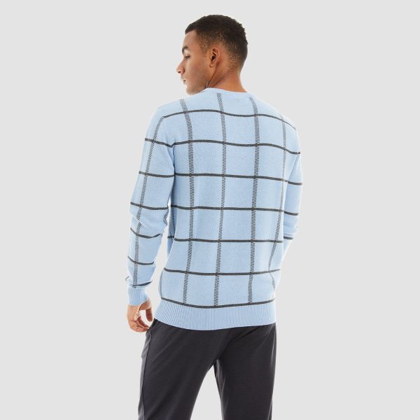 139ddd2acf564ce59c46dc2f7a037ba98b4a74b814aec0af898ed65f4a71a2a3.jpg Men's Casual Knitted Sweaters Crewneck Pullover Cotton Sweatshirt Soft Lightweight Autumn