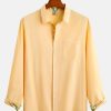 13b97225ca42d1b38df7dfc405ff1eb2667f2f1467aec4a6832fb7ea59973c47.jpg Hardaddy Cotton Floral Contrast Long Sleeve Shirt