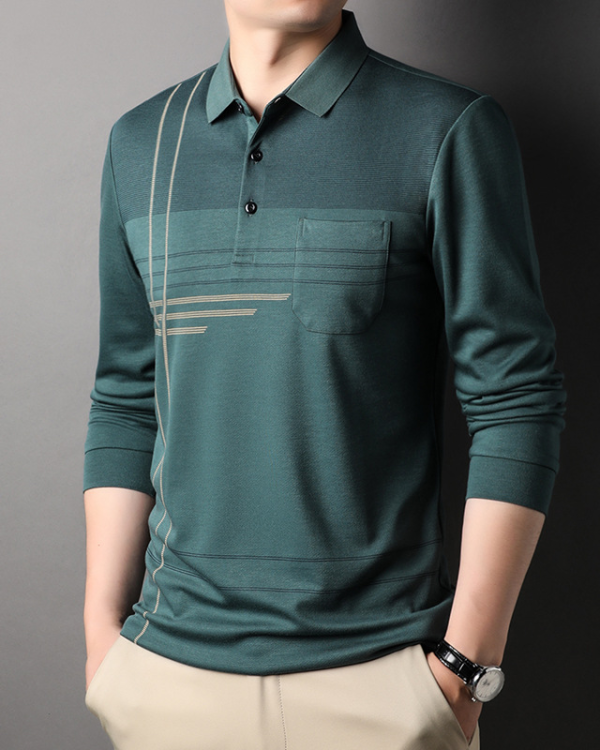 1a58cbc8b0430e1e74622bd7cc7de64f808104bbf1f602321564aa4d1e7abad6.png Men's Long Sleeve Pocket Long Sleeve POLO Shirt 001