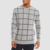 1aa77b7a5d40263bcf0c3b4c39f6e5a30ec44efcd6b258a312ac4bb6b22274f7.jpg Men's Casual Knitted Sweaters Crewneck Pullover Cotton Sweatshirt Soft Lightweight Autumn