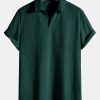 Short Sleeve Corduroy Polo Shirt & Corduroy Shorts