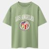 208091d39ad40f9ffdb93475cd477c4d01461acde2262c82a960cd8037d7495f.jpg Los Angeles Coat Of Arms Print Drop Shoulder Oversize T-Shirt