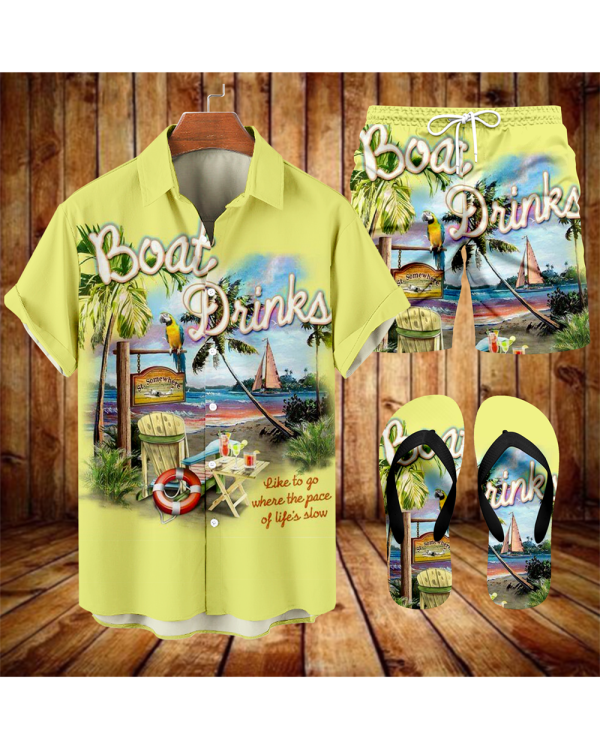 262009c3052e617436e314a2f10d7c9e2633d5eae87221c0fb037f33f4b6c967.png Suitmens Men's Hawaii Vacations Print Shirt Three-Piece Set 062