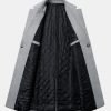 Single Breasted Notch Lapel Woolen Overcoat