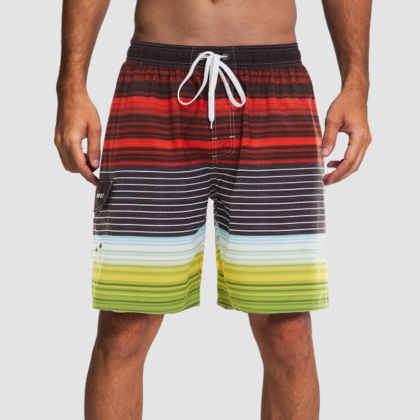 2a1297fe2a283b2177c41b8e544dd0c3aee36518393628250f3c8e17827871aa.jpg Men's Swimming Trunks with One Pocket Quick Dry Beach Shorts with Mesh Lining