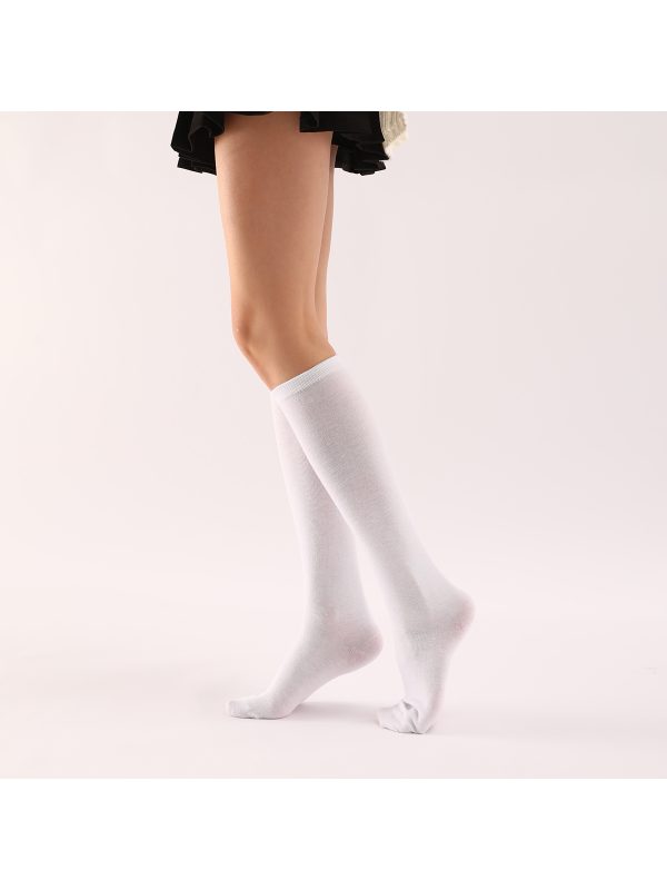 2bf74b84d681a7fcf1e1b7807b9b3c948b1383156e45a44cadb66b546e56475b.jpg Solid Over The Calf Socks