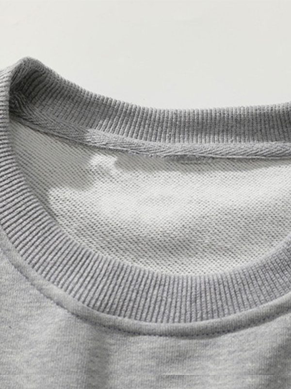 New York Bear Print Relaxed Sweatshirt