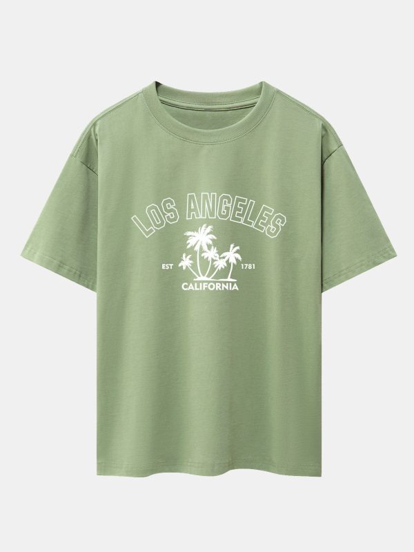 3b8c332aef9cdb5aadc7ff7d9d3466413ba7b4af7c0a93f902213ffd5b39f7ef.jpg Los Angeles Palms Print Heavy Weight Oversize T-Shirt