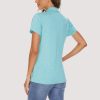 42304bfd35aa090b0e47ab2b8bd780be04f8cfd096d5f498fe006fa426378c5f.jpg Women's Polo T-Shirts 4-Button Moisture Wicking Athletic Tee Shirts