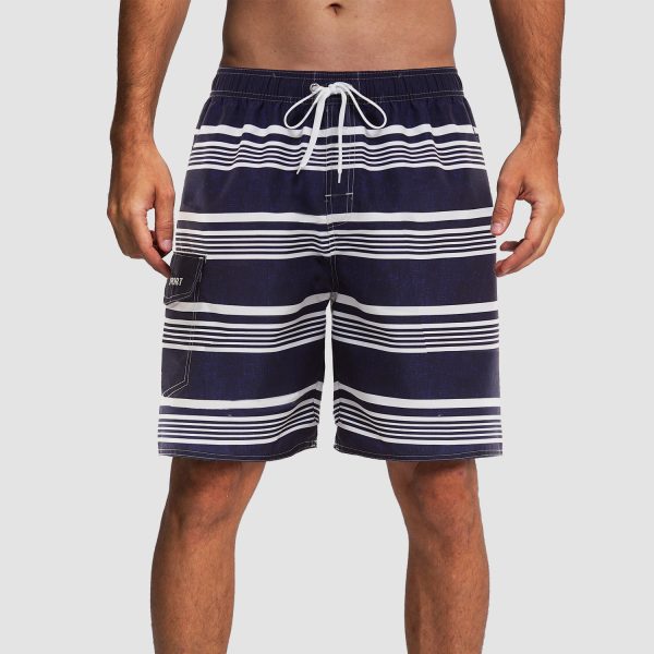 4548c760d4619de0f8fff3f433e5188d82c633533fc00ad7379a2d5eb5ad40ed.jpg Men's Swimming Trunks with One Pocket Quick Dry Beach Shorts with Mesh Lining