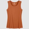 Women's Sleeveless Workout Shirts Dry Fit Running Wicking Tank Tops Active Gym