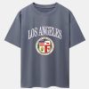 46023d252f6a53256dff0267f326053fbc2afb8e91fceb0b3521e89bd86ad3c4.jpg Los Angeles Coat Of Arms Print Drop Shoulder Oversize T-Shirt