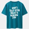 Slogan Back Print Oversize T-Shirt