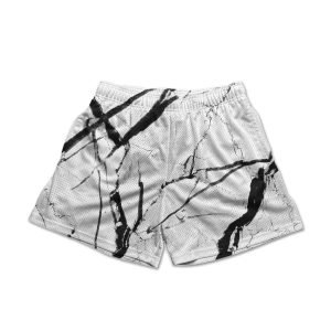 4ba17926d9ba0e3d94842870707c197be110d07a3cdf468981666dac6c8e1a3d.jpg Marble Shorts - White