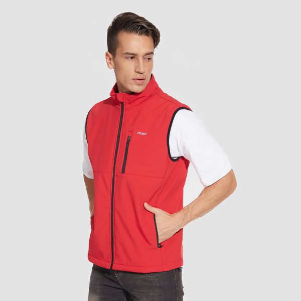 4d48cc85b0edd5e5babe401e0bdea5b6f078e30974143774747b8c04acd34c7c.jpg Men's Lightweight Vest Windproof Sleeveless Jacket Outdoor Hiking Camping Fishing Photography Gilet with Zip Pockets