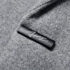 Single Breasted Notch Lapel Woolen Overcoat