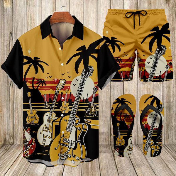 5287c44e6740c4ea5b802569413227f854dea7685f7caaae8ac84f80f8872ca7.jpg Suitmens Men's Tiki Party Hawaiian Vacation Print Three-Piece Set 020