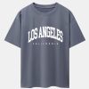 52a2300e1d73a45d25000a7f2486174041bbecf214f3b7086589e1a1f61c14d2.jpg Los Angeles Letter Print Oversize T-Shirt