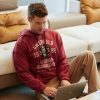 530076199e643615a9cbf80601c92cf0b05bfd9689779f3cb885026a4e31cfda.jpg Christmas Text Letters Hoodie Sweatshirt