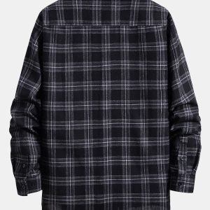 5388c926064380d55330c65c5e39675fe6da9a2d682191a25b9e35e6df108051.jpg Plaid Button Up Shirt With Pocket