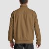Men's Casual Jacket Lightweight Tactical Cargo Jackets Stand Collar Combat Jacket