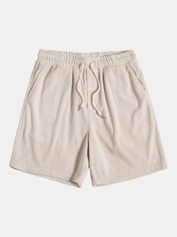 Stretch Corduroy Ringer T-Shirt & Corduroy Shorts