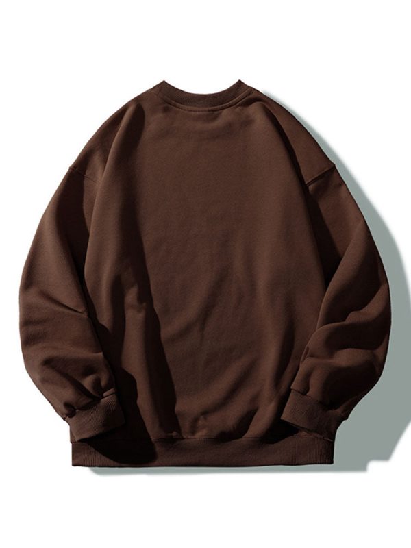 West Coast Eagle Print Relaxed Sweatshirt