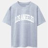 6bfd9f9ca60bd70faf36a6a6644ed3d3962a8ca1b049b8a2c9ce4fcfabd613a1.jpg Los Angeles Letter Print Oversize T-Shirt