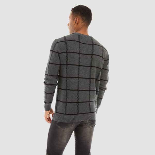 6f37d4200f44a4322440821cdfaaec9c49aacddff25d6020c727fa5f680ddd89.jpg Men's Casual Knitted Sweaters Crewneck Pullover Cotton Sweatshirt Soft Lightweight Autumn