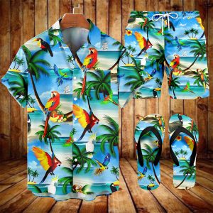 6fffac7984035f2f0e2e342c1071d6bbcba1bd60395c76ac7a93dc94a85adcb7.jpg Suitmens Men's Tiki Party Hawaiian Vacation Print Three-Piece Set 030