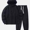 7370a0ef85144b19425eaf7b50c583c43d5ce171db5638009d7ac96146169070.jpg Basic Heavy Weight Drop Shoulder Relaxed Hoodie & Jogger Pants