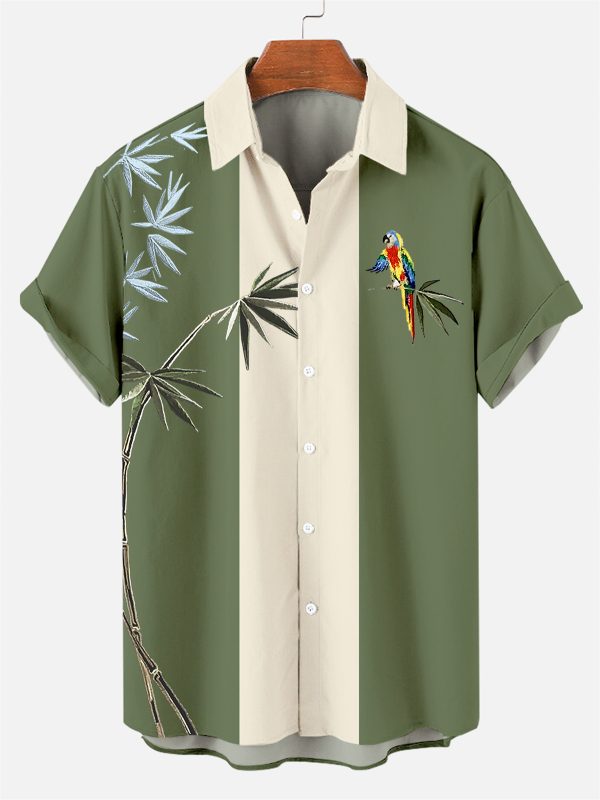 7bdbd693cb5a219f2b8c4f89fa31700015aa7132ef9f3700e390e80ecfd21be8.jpg Men's Hawaii Vacations Print Shirt Three-Piece Set 053