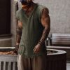 7ea1573cd7f90921e37fefaedcdce658441f093be307e572ef712af37f895b4a.jpg Men's Linen Holiday Plain Tank Top