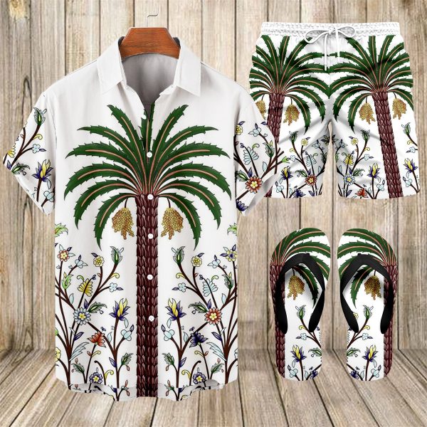 8128c107187bcd912978e042e7f55eb4e4f6462d53c9ae0d386c55826d7962a4.jpg Suitmens Men's Hawaii Vacations Print Shirt Three-Piece Set 059