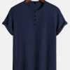 816547ce3011b37d0b4b0dc99b05761696d2a378c8a88ee34a211e177b3fc4d8.jpg Muscle Fit Ribbed Henley Shirt