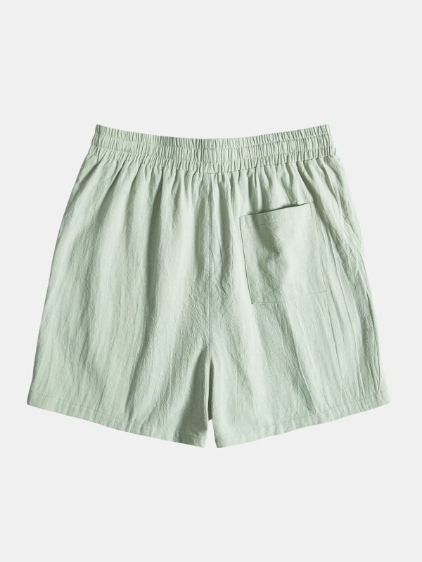 832ad1b8000e0f0135d6a5369fc3c1b43342aa3a5206e89eab039a0b168d491b.jpg Textured Cotton Revere Shirt & 5" Shorts