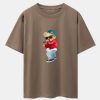 847665a37098a2e921d6b7a1d5ec7f583113f1622fc2979ed5f734cc1b524b8e.jpg Hip Hop Singer Bear Print Heavy Weight Oversize T-Shirt