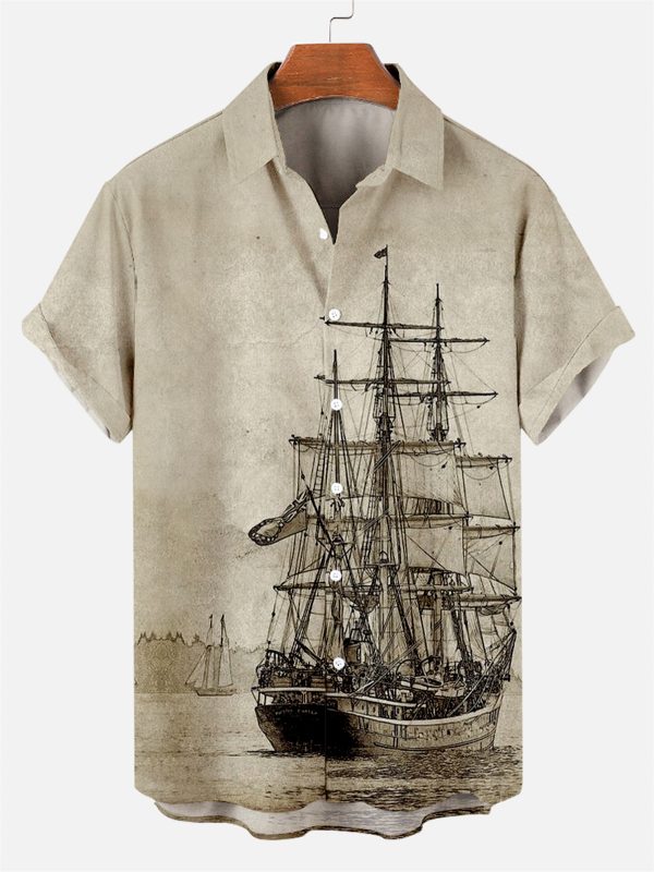 859b74192b7c5955838d97954e44328d13fb93baab90835a3589e68b576bf4a8.jpg Suitmens Men's Hawaiian Navigation Bowling Print Shirt Three-Piece Set 052