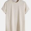 Stretch Corduroy Ringer T-Shirt & Corduroy Shorts