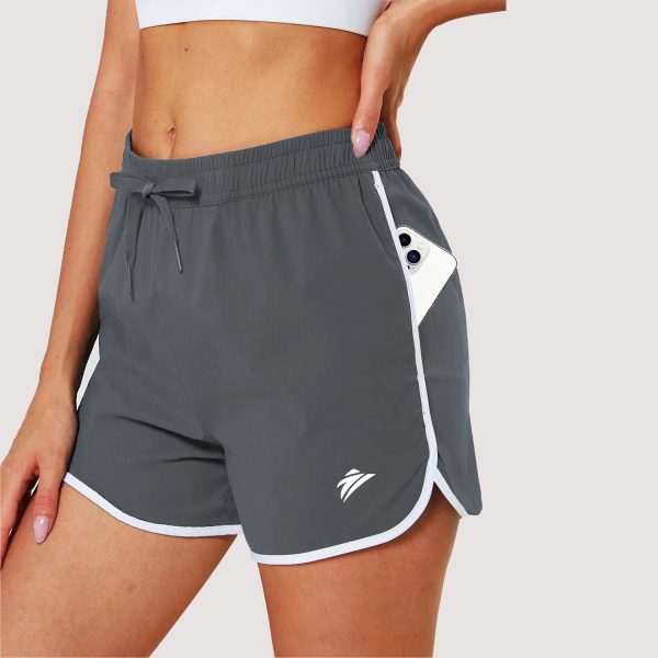 8f6d38ededdac4f4e981e8170342a6d0579171fbe40fd9d292d77d7a7c32a17e.jpg Women's Running Shorts with 2 Pockets Quick Dry Yoga Shorts
