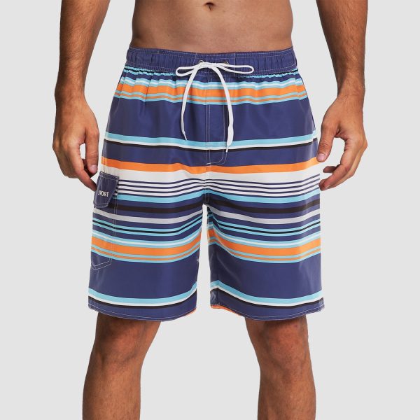 92a00fda5fe7883fb38cc4000719cc0e2089e83881a05798c49001c6d2c323e4.jpg Men's Swimming Trunks with One Pocket Quick Dry Beach Shorts with Mesh Lining
