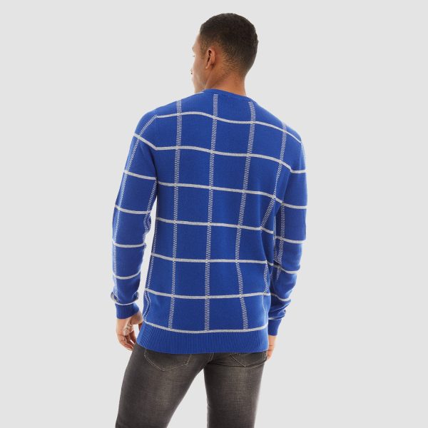 932c48dbaca96df44e5324971fe79e36748b4f12b8c79ac0594e3205b06c3a3b.jpg Men's Casual Knitted Sweaters Crewneck Pullover Cotton Sweatshirt Soft Lightweight Autumn