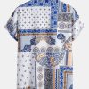 95091465d833bf422b297c795562afcbef1a829d4c8fad59e45a851742de490f.jpg Paisley Patchwork Print Button Up Shirt & Swim Shorts