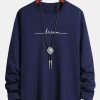Long Sleeve Dream Print Cotton T-Shirt
