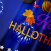 Halloween Thanksgiving Christmas Flamingo Chest Pocket Short Sleeve Shirt